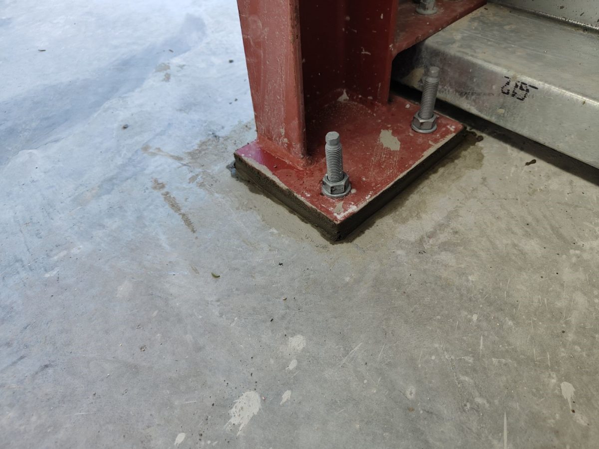 Concrete Slab & Steel Bollard Joint Sealing