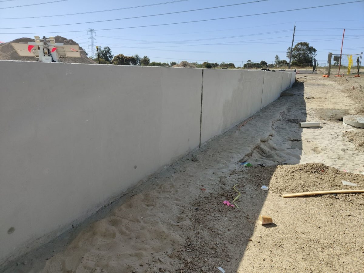 Skim Coating the Honeycombing of Concrete Panels